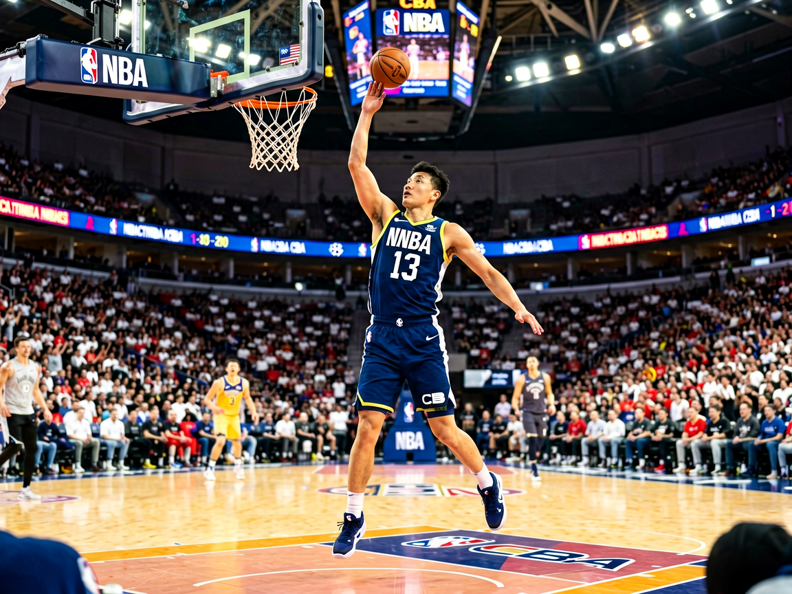 篮球比赛场馆，覆盖NBA、CBA及国际篮球赛事实时比分